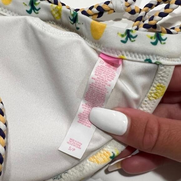 Victoria’s Secret Pineapple Print Bikini Top - Picture 3 of 4